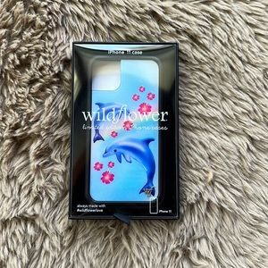 Dolphin Love Wildflower Case